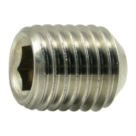 Midwest Fastener 5/16"-24 x 3/8" 18-8 Stainless Steel Fine Thread Hex Socket Headless Set Screws 1 12PK 38932